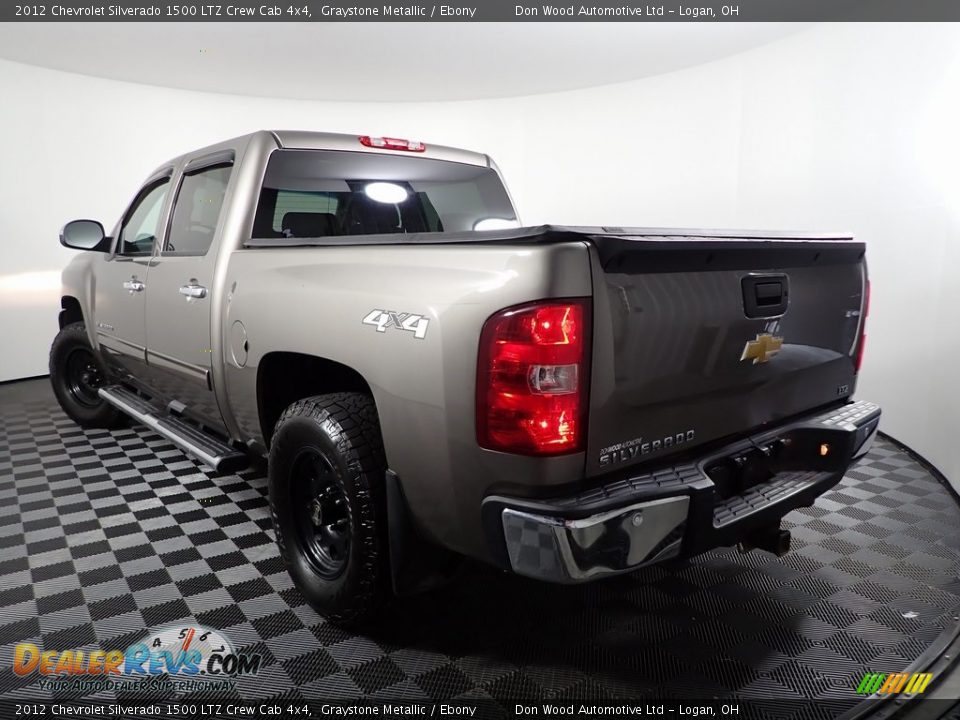 2012 Chevrolet Silverado 1500 LTZ Crew Cab 4x4 Graystone Metallic / Ebony Photo #6