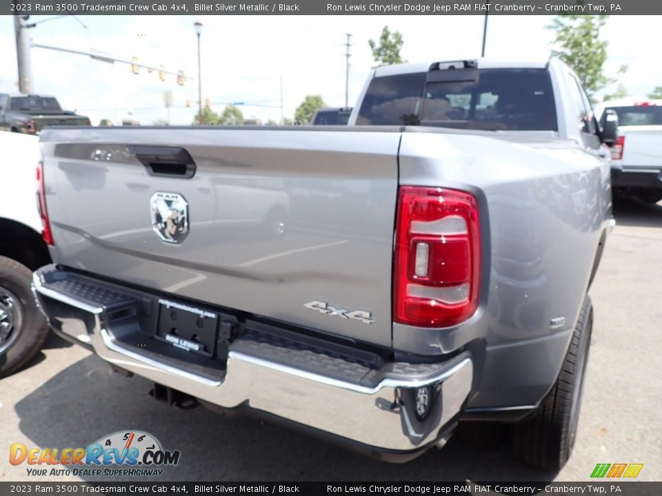 2023 Ram 3500 Tradesman Crew Cab 4x4 Billet Silver Metallic / Black Photo #6