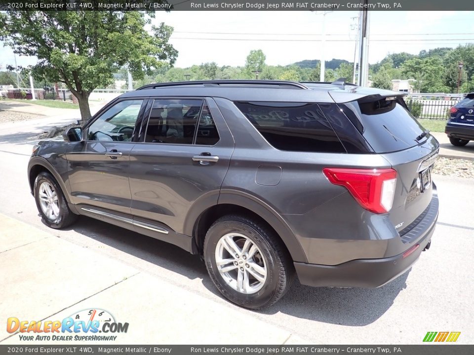 2020 Ford Explorer XLT 4WD Magnetic Metallic / Ebony Photo #6