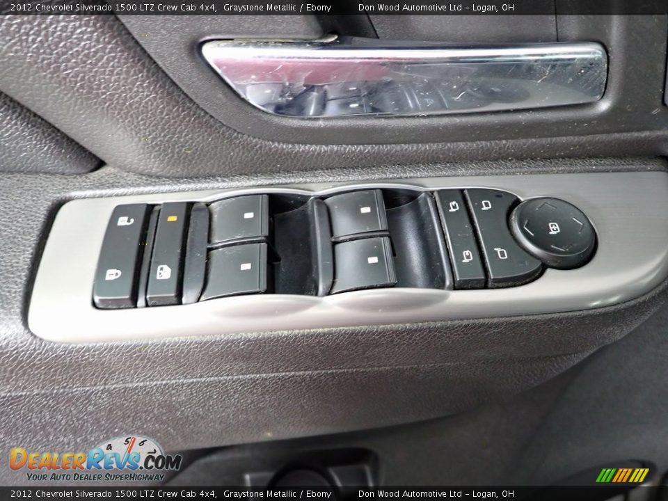 2012 Chevrolet Silverado 1500 LTZ Crew Cab 4x4 Graystone Metallic / Ebony Photo #11