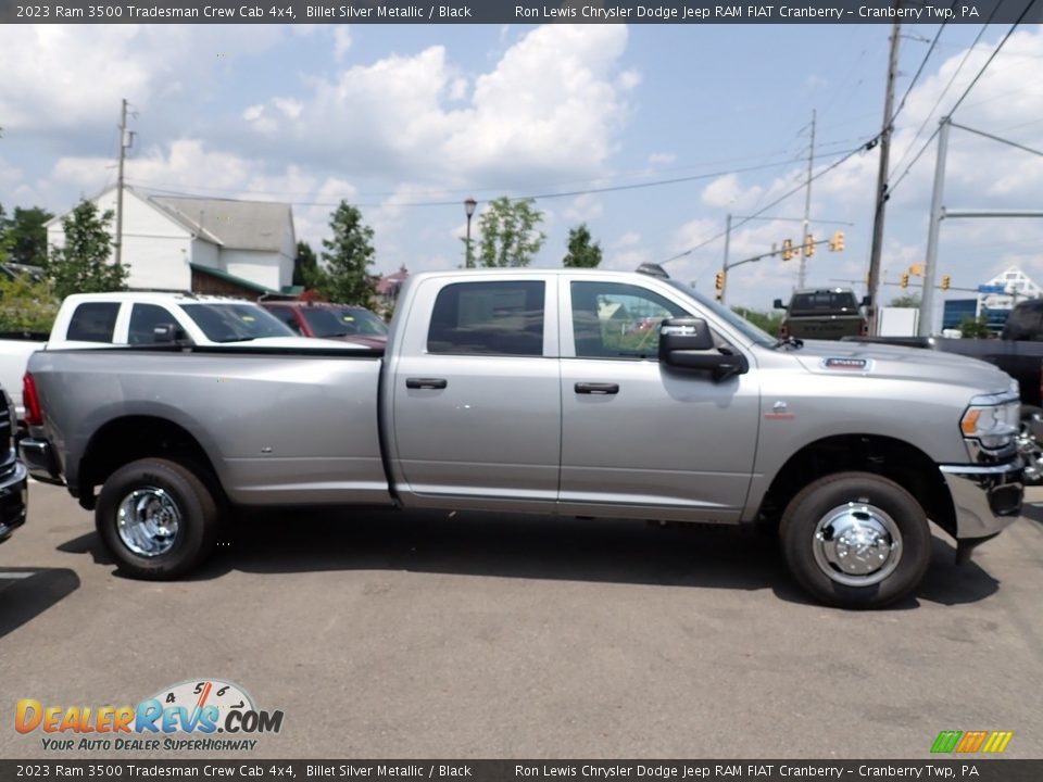 Billet Silver Metallic 2023 Ram 3500 Tradesman Crew Cab 4x4 Photo #8