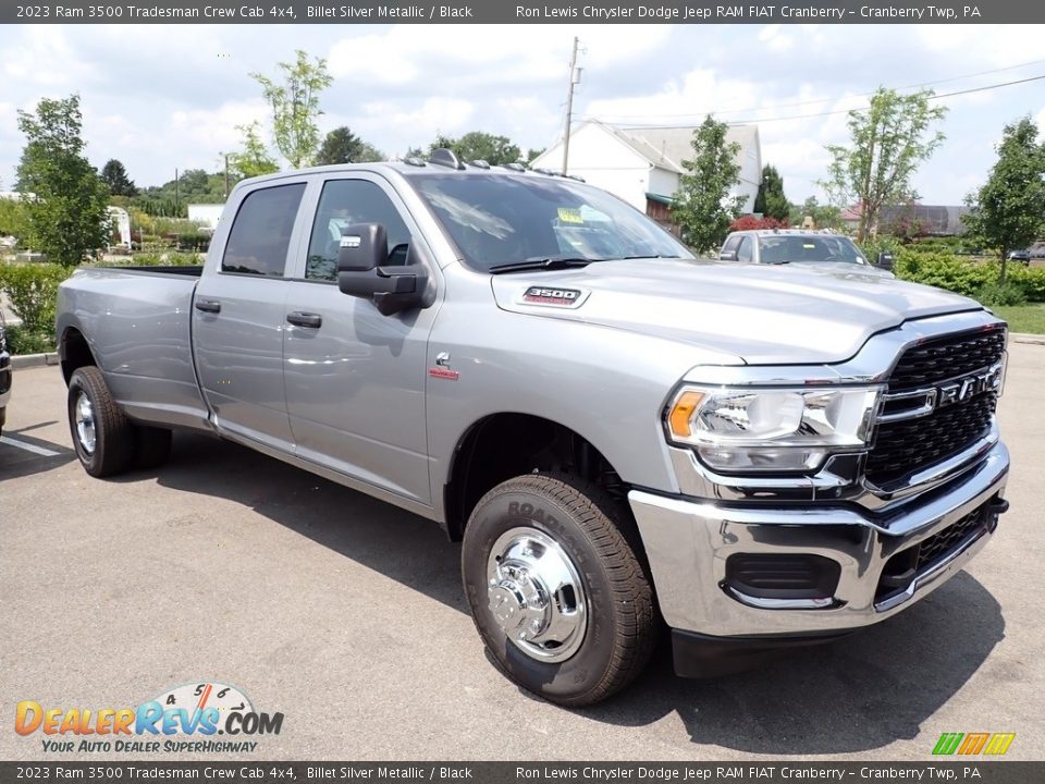 Front 3/4 View of 2023 Ram 3500 Tradesman Crew Cab 4x4 Photo #9
