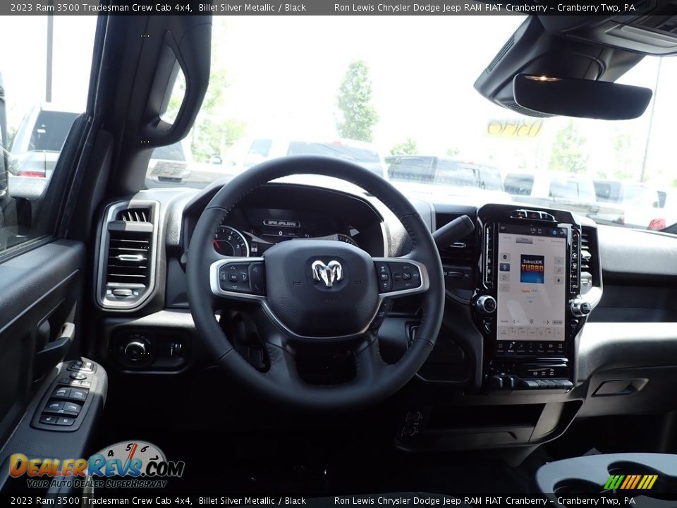 2023 Ram 3500 Tradesman Crew Cab 4x4 Billet Silver Metallic / Black Photo #13