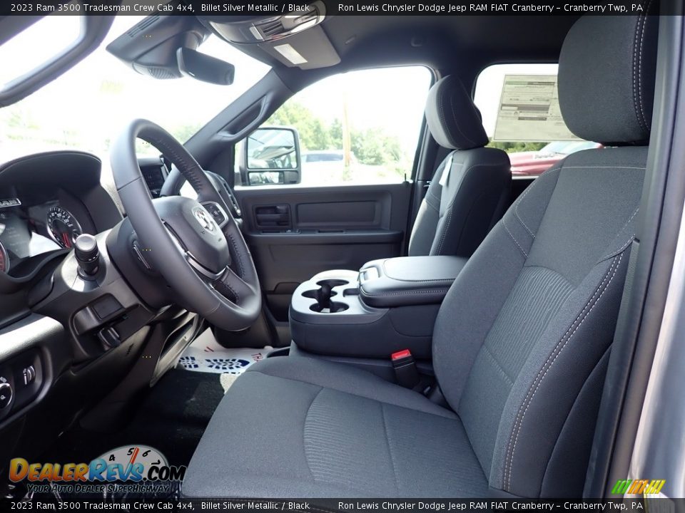 2023 Ram 3500 Tradesman Crew Cab 4x4 Billet Silver Metallic / Black Photo #14
