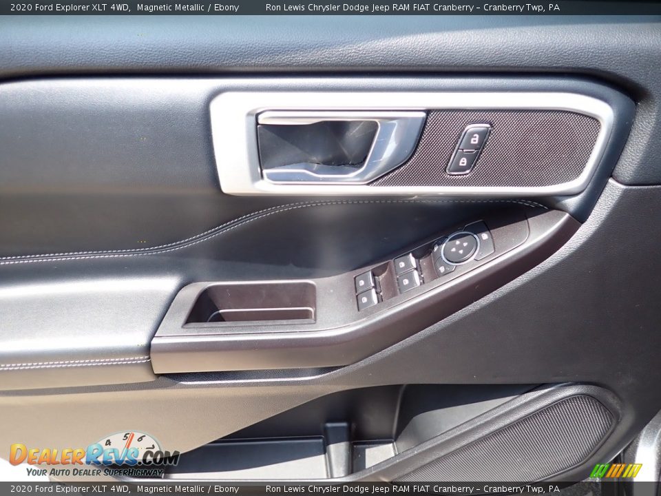 2020 Ford Explorer XLT 4WD Magnetic Metallic / Ebony Photo #14