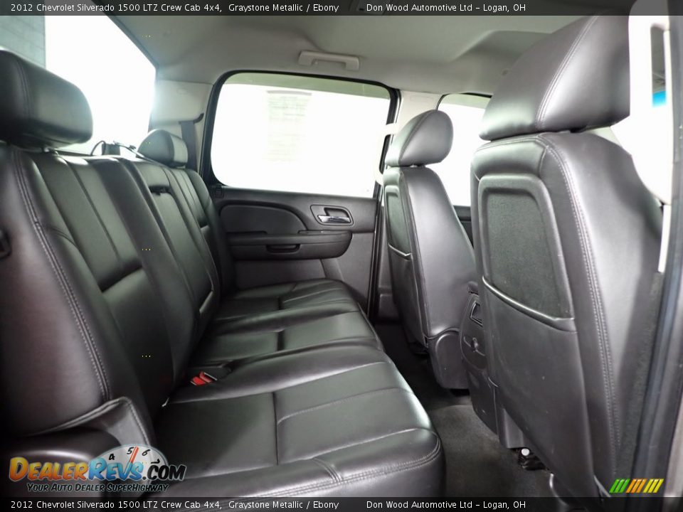 2012 Chevrolet Silverado 1500 LTZ Crew Cab 4x4 Graystone Metallic / Ebony Photo #27