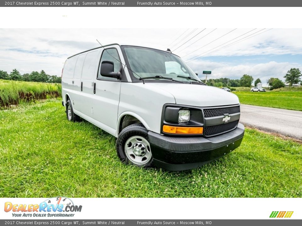 2017 Chevrolet Express 2500 Cargo WT Summit White / Neutral Photo #1