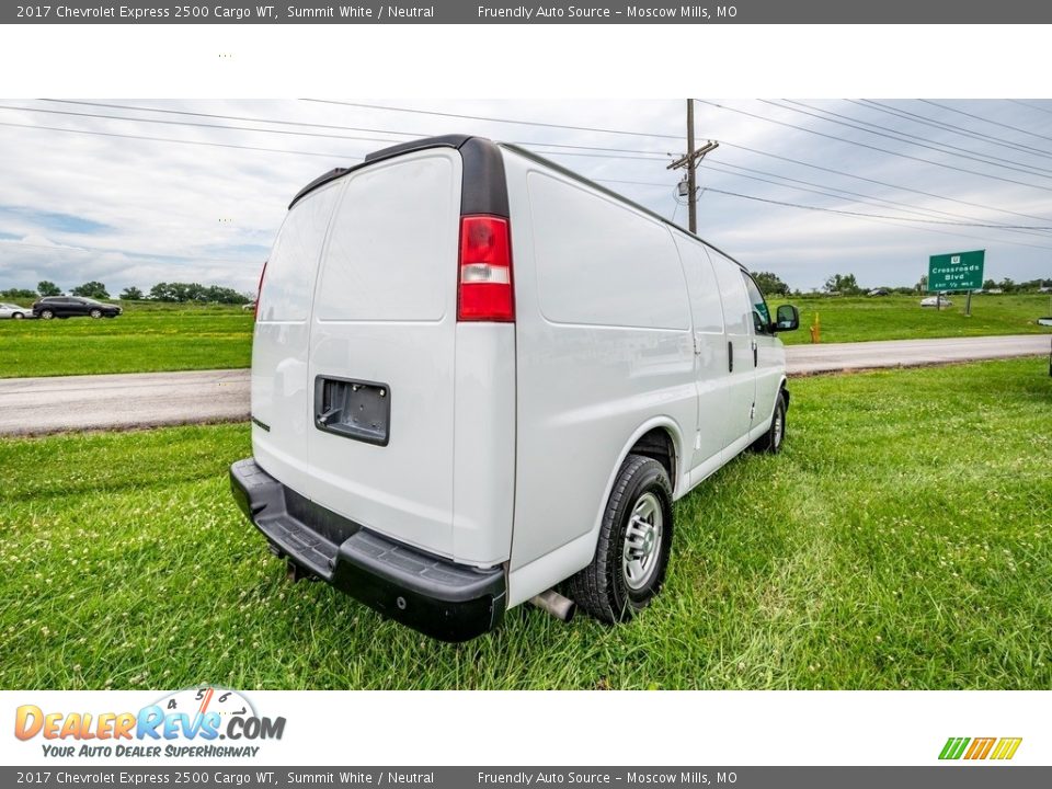 2017 Chevrolet Express 2500 Cargo WT Summit White / Neutral Photo #4