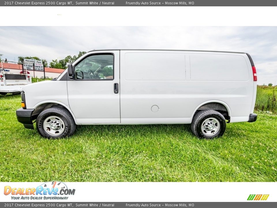 2017 Chevrolet Express 2500 Cargo WT Summit White / Neutral Photo #7