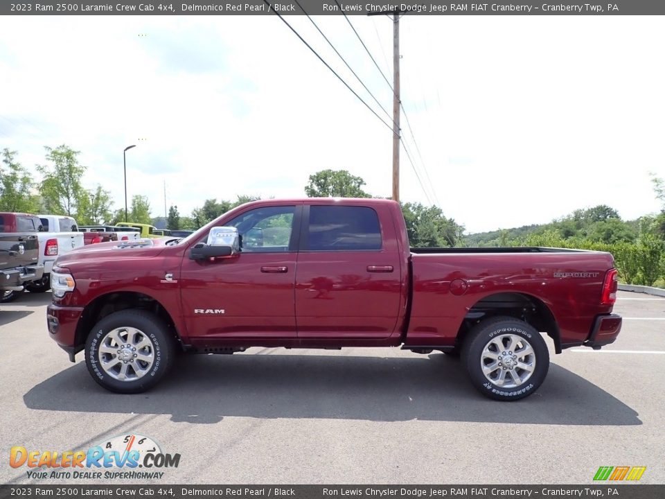 2023 Ram 2500 Laramie Crew Cab 4x4 Delmonico Red Pearl / Black Photo #2