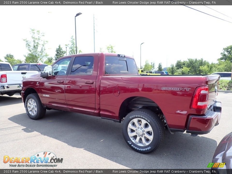 2023 Ram 2500 Laramie Crew Cab 4x4 Delmonico Red Pearl / Black Photo #3