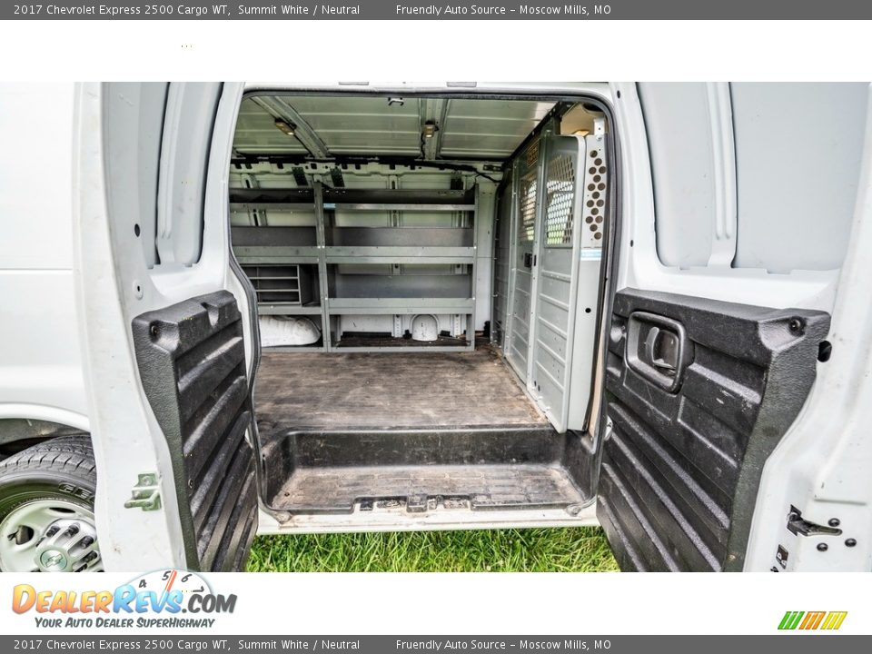 2017 Chevrolet Express 2500 Cargo WT Summit White / Neutral Photo #22