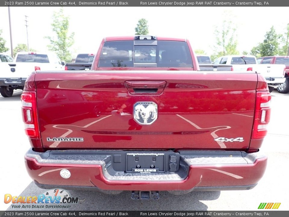 2023 Ram 2500 Laramie Crew Cab 4x4 Delmonico Red Pearl / Black Photo #4