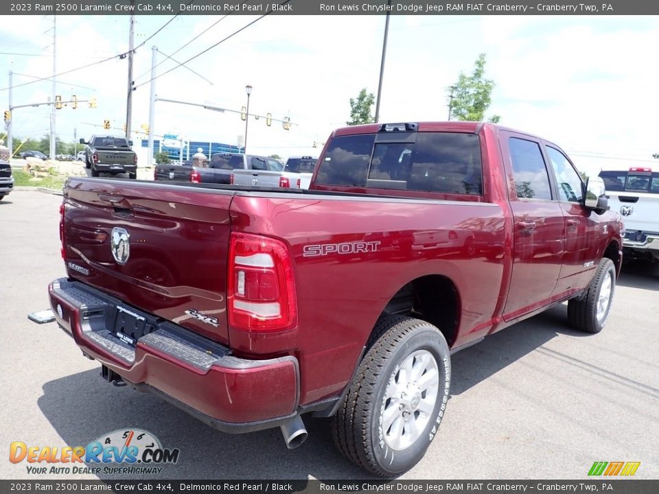 2023 Ram 2500 Laramie Crew Cab 4x4 Delmonico Red Pearl / Black Photo #6