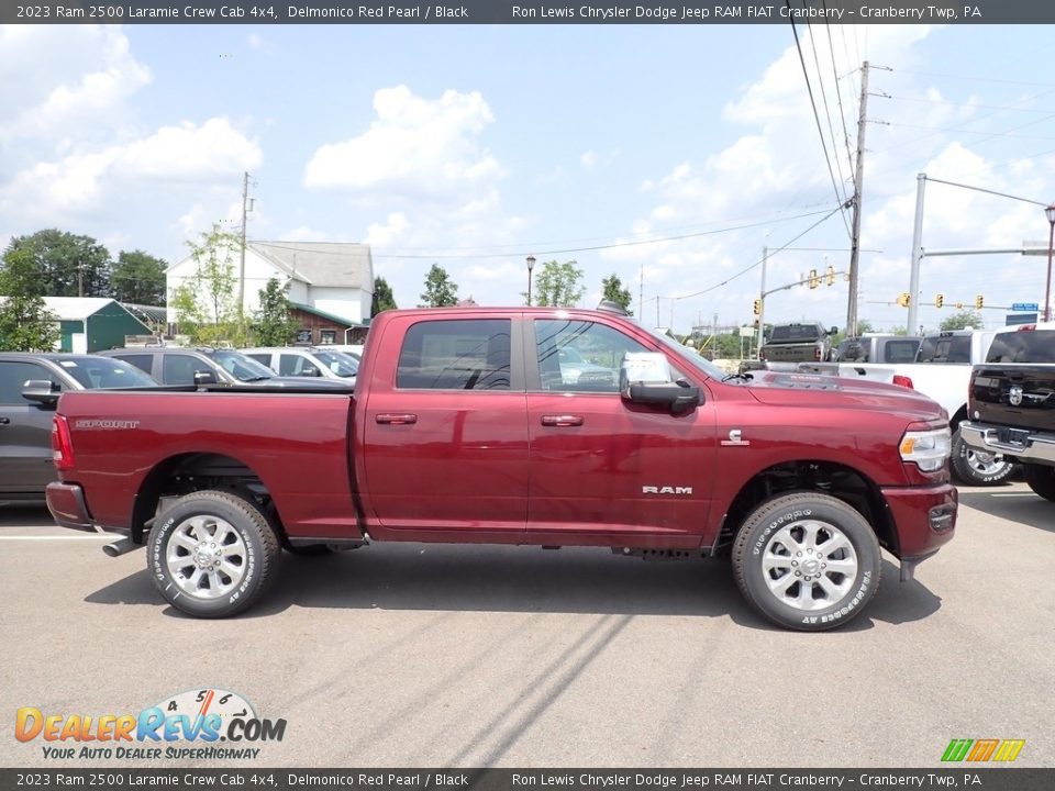 2023 Ram 2500 Laramie Crew Cab 4x4 Delmonico Red Pearl / Black Photo #7