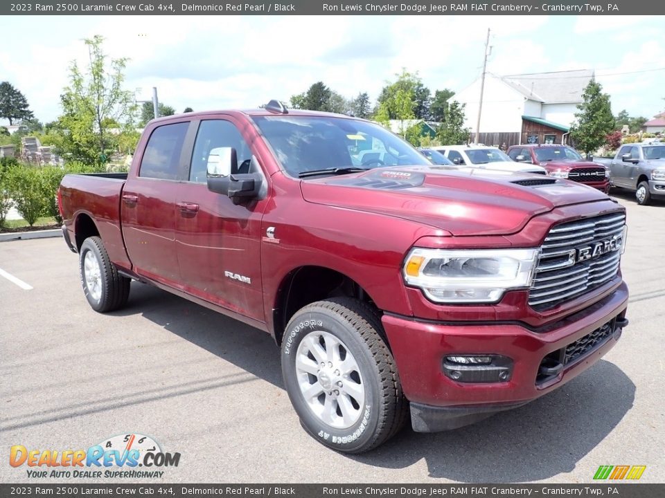 2023 Ram 2500 Laramie Crew Cab 4x4 Delmonico Red Pearl / Black Photo #8