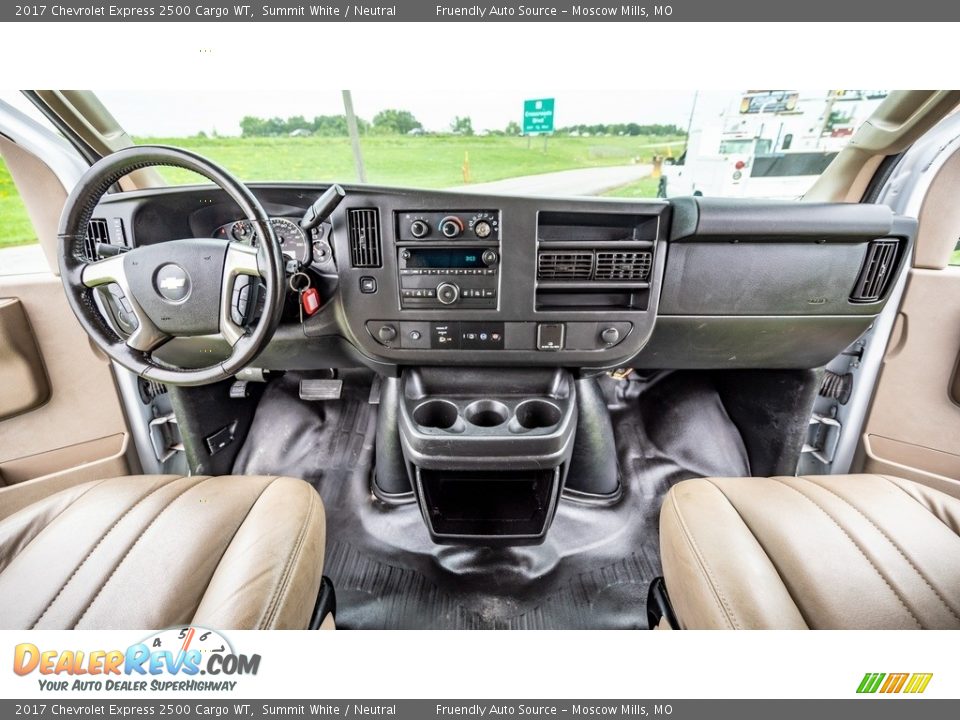 Neutral Interior - 2017 Chevrolet Express 2500 Cargo WT Photo #27
