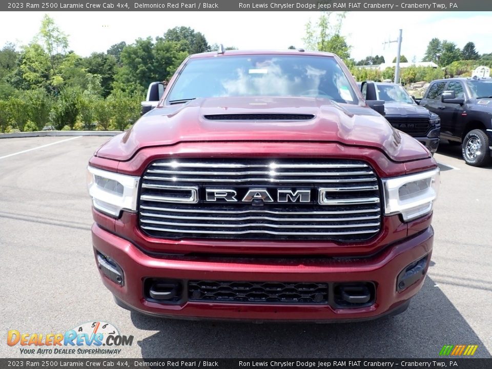 2023 Ram 2500 Laramie Crew Cab 4x4 Delmonico Red Pearl / Black Photo #9