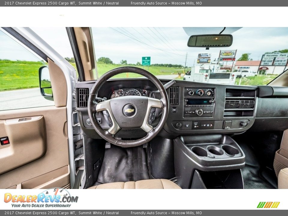 Dashboard of 2017 Chevrolet Express 2500 Cargo WT Photo #28