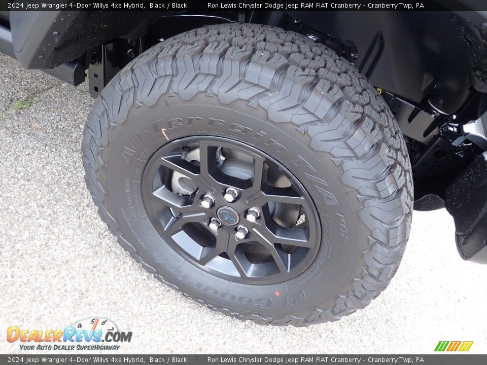 2024 Jeep Wrangler 4-Door Willys 4xe Hybrid Wheel Photo #9