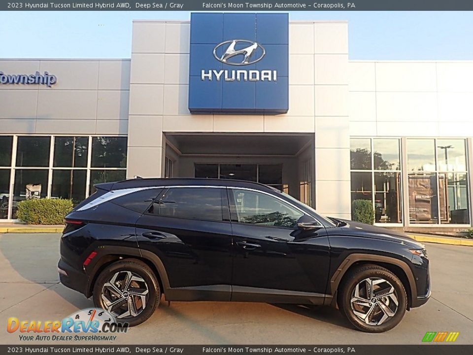 2023 Hyundai Tucson Limited Hybrid AWD Deep Sea / Gray Photo #1