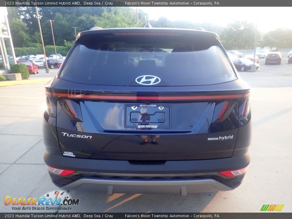 2023 Hyundai Tucson Limited Hybrid AWD Deep Sea / Gray Photo #3