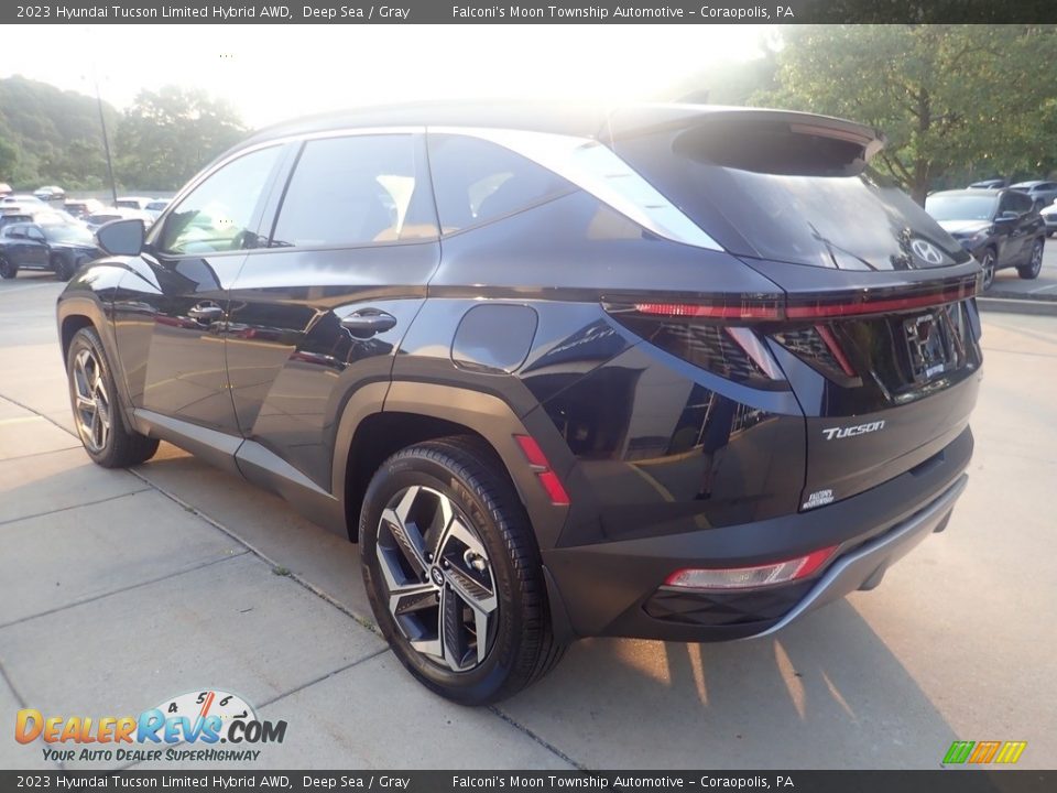 2023 Hyundai Tucson Limited Hybrid AWD Deep Sea / Gray Photo #5