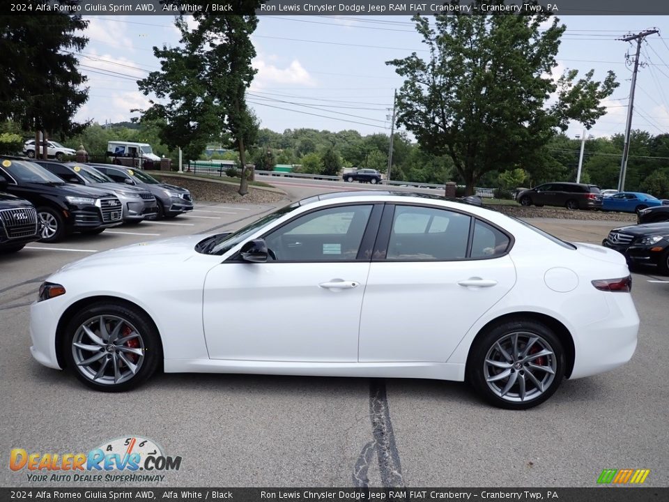 Alfa White 2024 Alfa Romeo Giulia Sprint AWD Photo #2