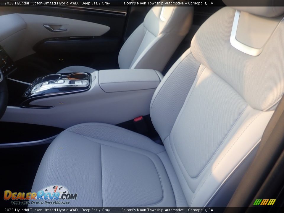 2023 Hyundai Tucson Limited Hybrid AWD Deep Sea / Gray Photo #10