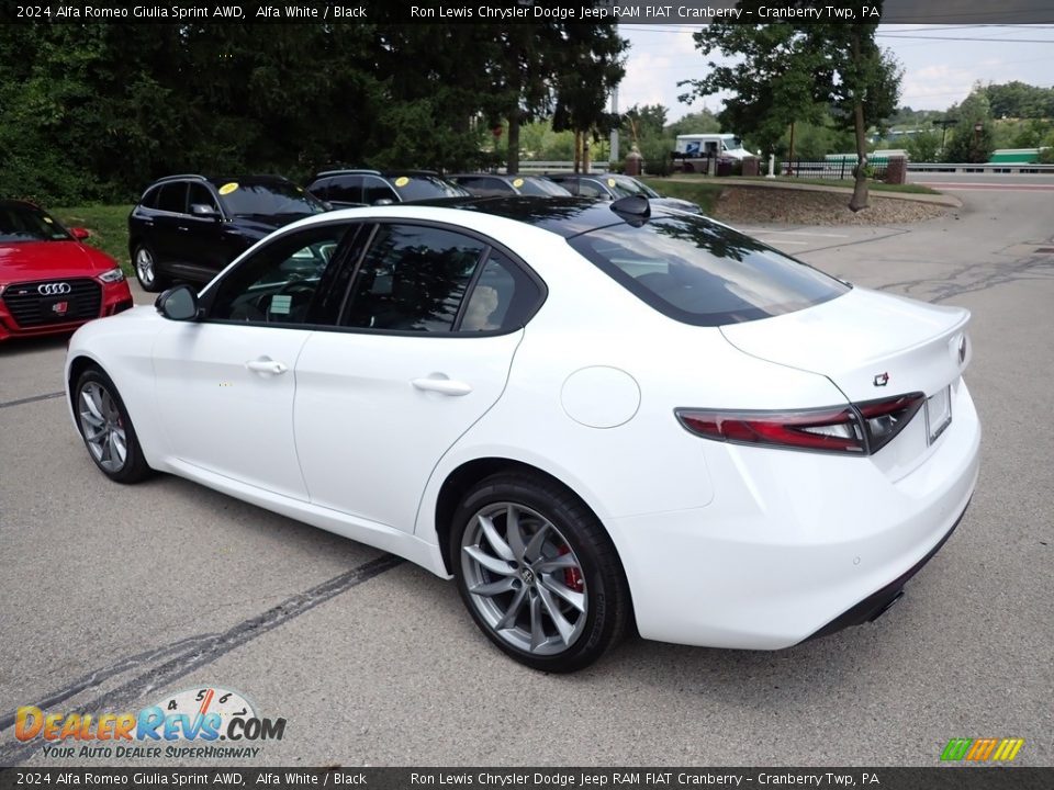 2024 Alfa Romeo Giulia Sprint AWD Alfa White / Black Photo #3