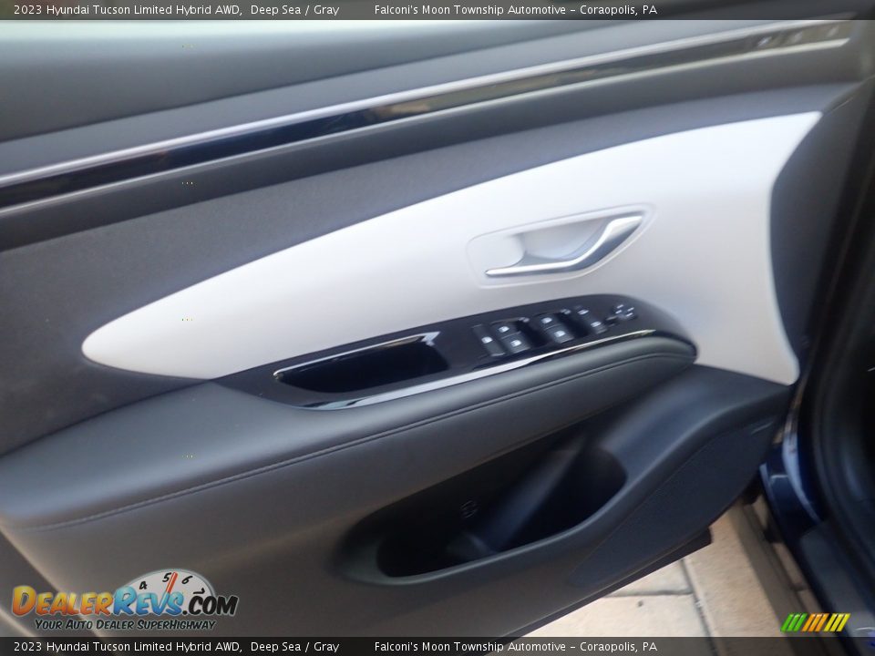 2023 Hyundai Tucson Limited Hybrid AWD Deep Sea / Gray Photo #14