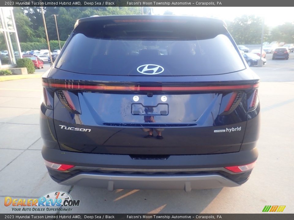 2023 Hyundai Tucson Limited Hybrid AWD Deep Sea / Black Photo #3