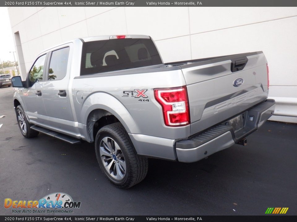 2020 Ford F150 STX SuperCrew 4x4 Iconic Silver / Medium Earth Gray Photo #11