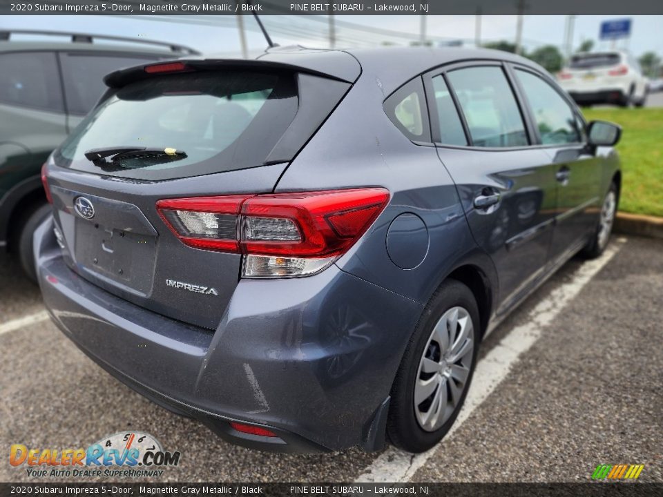 2020 Subaru Impreza 5-Door Magnetite Gray Metallic / Black Photo #3