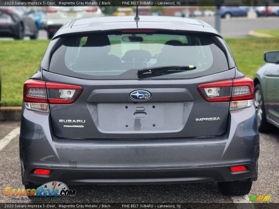 2020 Subaru Impreza 5-Door Magnetite Gray Metallic / Black Photo #4