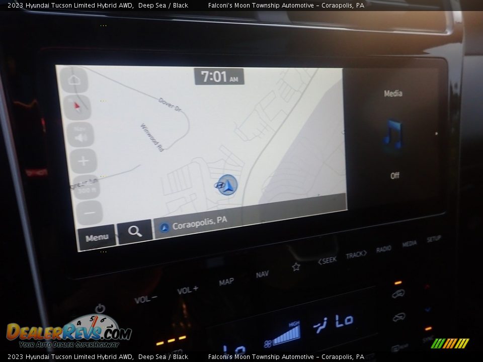 2023 Hyundai Tucson Limited Hybrid AWD Deep Sea / Black Photo #16