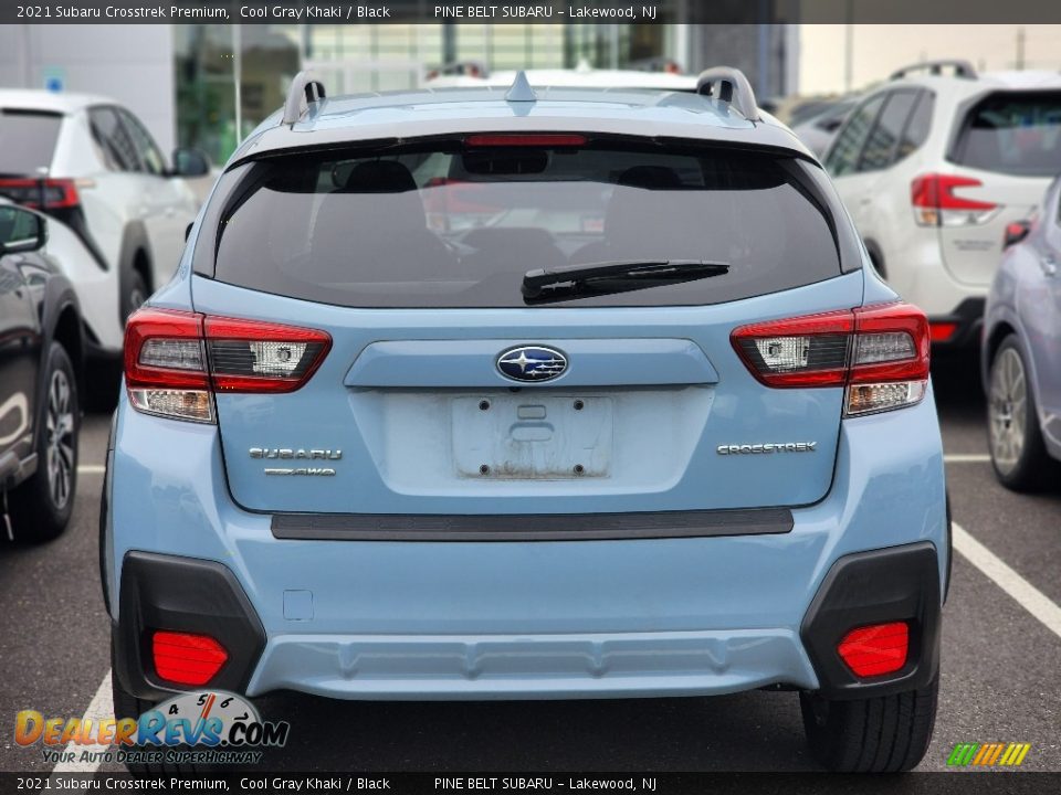 2021 Subaru Crosstrek Premium Cool Gray Khaki / Black Photo #4