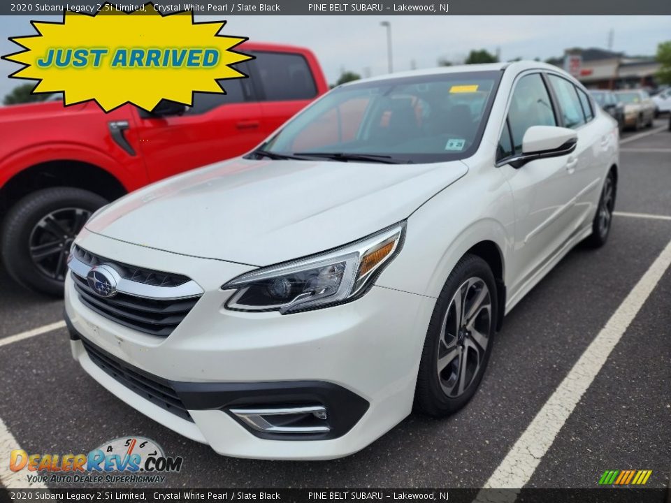 2020 Subaru Legacy 2.5i Limited Crystal White Pearl / Slate Black Photo #1