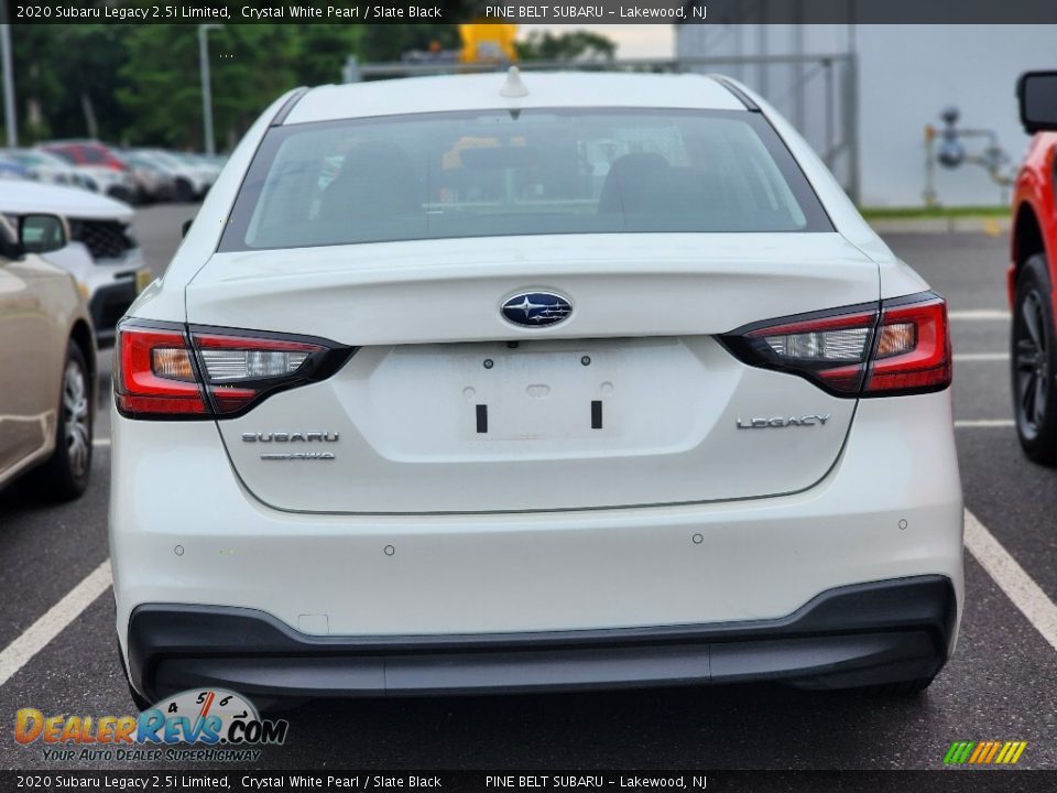 2020 Subaru Legacy 2.5i Limited Crystal White Pearl / Slate Black Photo #4