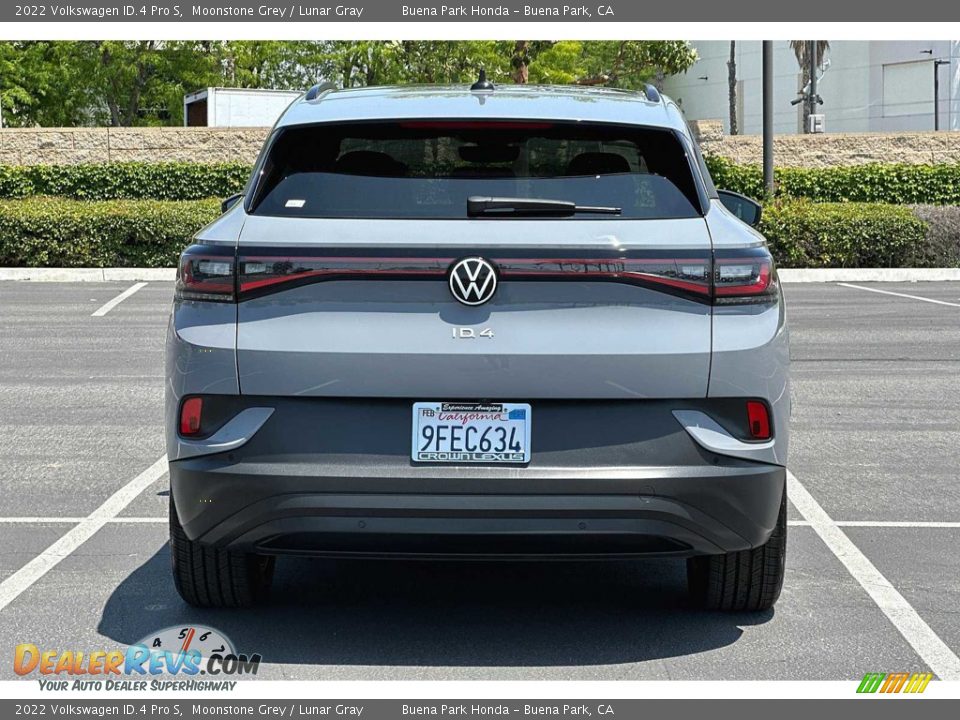 2022 Volkswagen ID.4 Pro S Moonstone Grey / Lunar Gray Photo #5