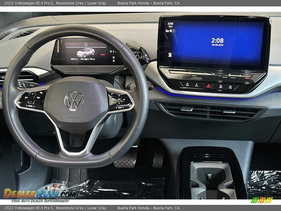 Dashboard of 2022 Volkswagen ID.4 Pro S Photo #17