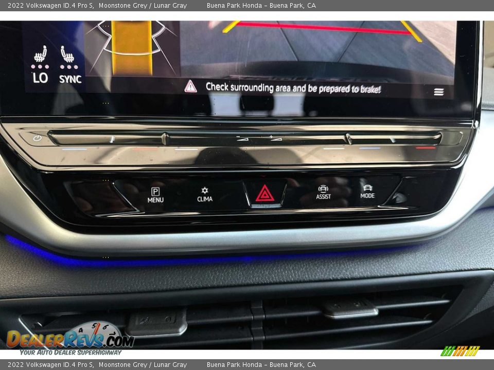 Controls of 2022 Volkswagen ID.4 Pro S Photo #25