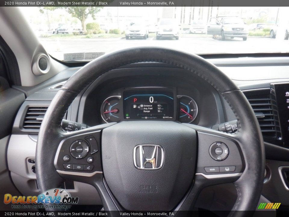 2020 Honda Pilot EX-L AWD Steering Wheel Photo #18