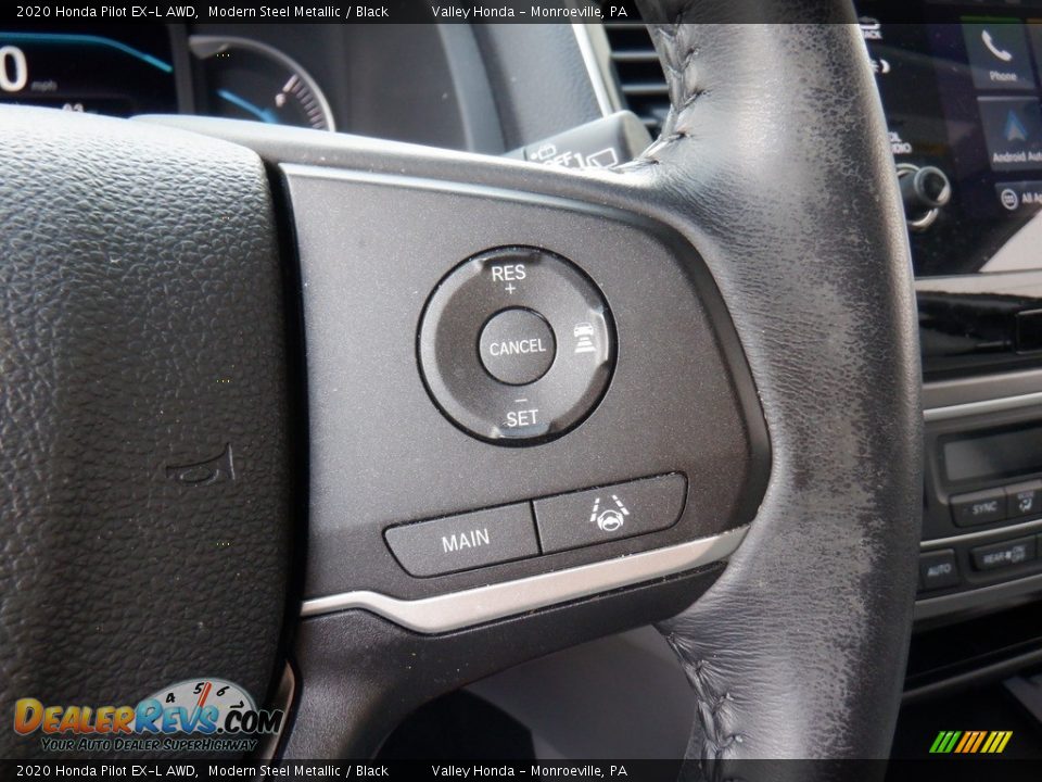 2020 Honda Pilot EX-L AWD Steering Wheel Photo #20