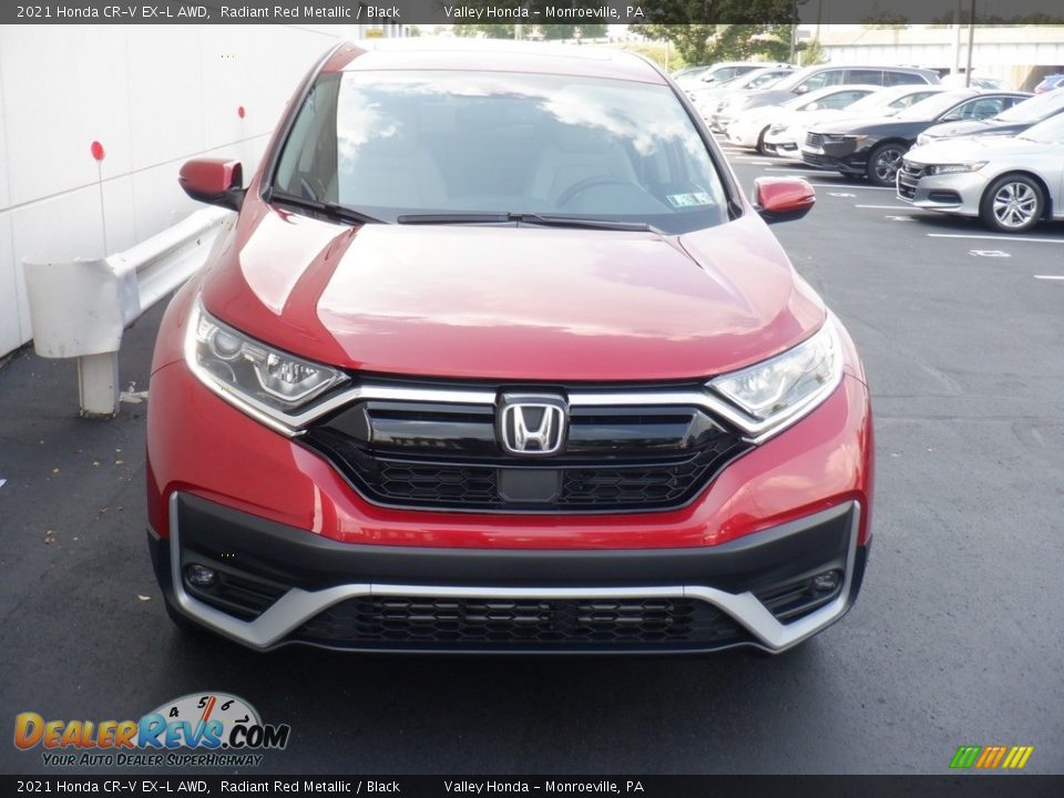 2021 Honda CR-V EX-L AWD Radiant Red Metallic / Black Photo #5