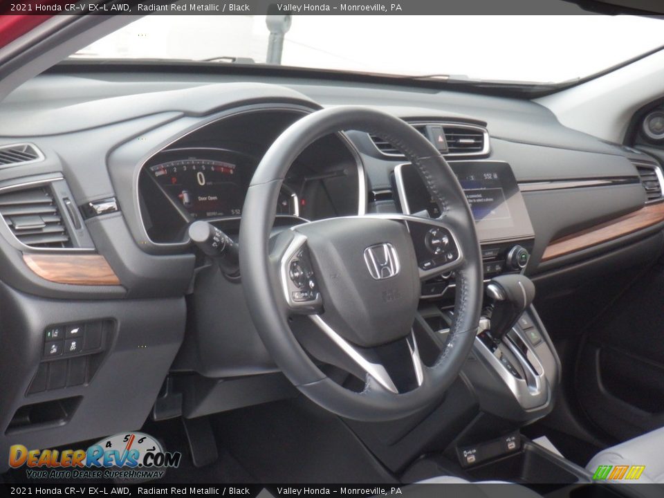 Dashboard of 2021 Honda CR-V EX-L AWD Photo #11