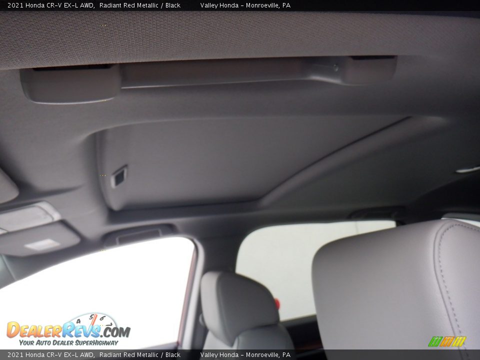 2021 Honda CR-V EX-L AWD Radiant Red Metallic / Black Photo #16