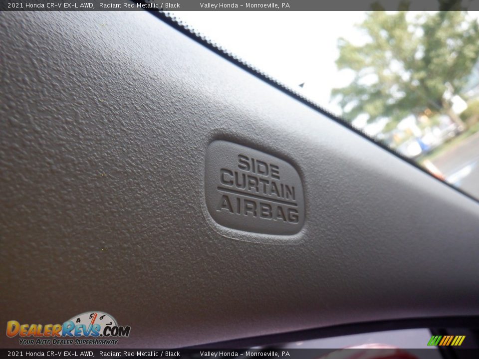 2021 Honda CR-V EX-L AWD Radiant Red Metallic / Black Photo #17
