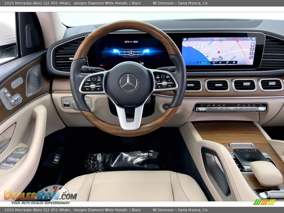 Dashboard of 2020 Mercedes-Benz GLS 450 4Matic Photo #4