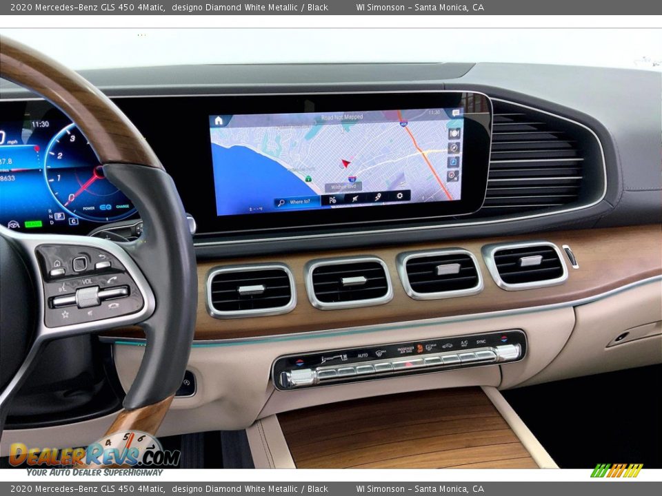 Controls of 2020 Mercedes-Benz GLS 450 4Matic Photo #5